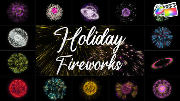 Holiday Fireworks for - VideoHive 42711192