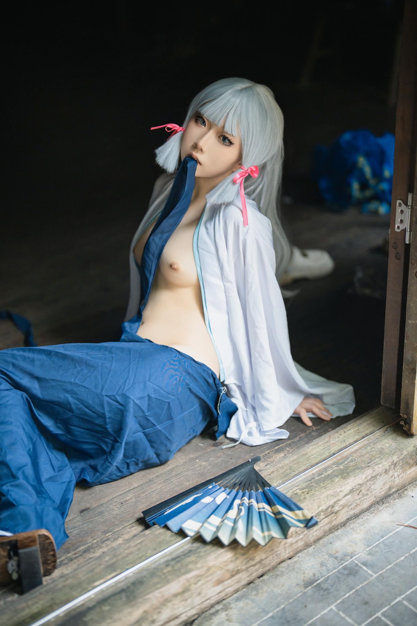 Coser 北川瑶, 写真集 绫华 神里綾華 Ayaka Kamisato Set.01(6)