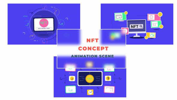 NFT Concept Animation - VideoHive 43396862