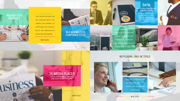 Simple Corporate Slides - VideoHive 15310668