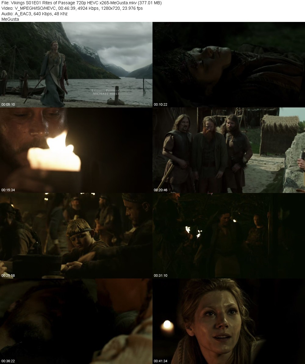 Vikings S01E01 Rites of Passage 720p HEVC x265-MeGusta