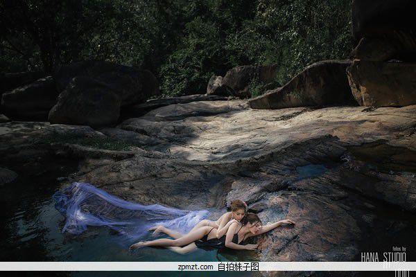 越南名模Thuy Nga Pham越南陶瓷村透视薄纱系列二写真香艳迷人(9)