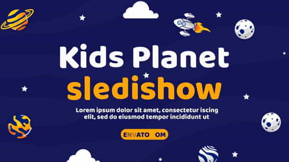 Kids Planet Slideshow - VideoHive 38189943