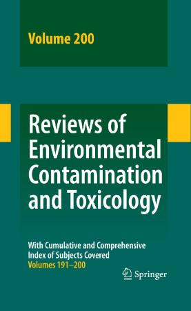 Reviews of Environmental Contamination and Toxicology Volume 200