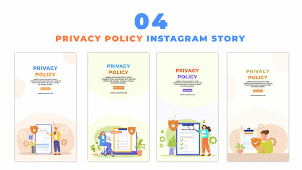 Privacy Policy Concept - VideoHive 48624873