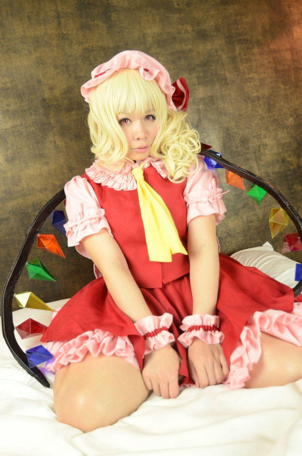 岡田ゆい (Okada Yui) 《Touhou Project》Remilia Scarlet+Flandre Scarlet [どてちん販売所] 写真集(11)