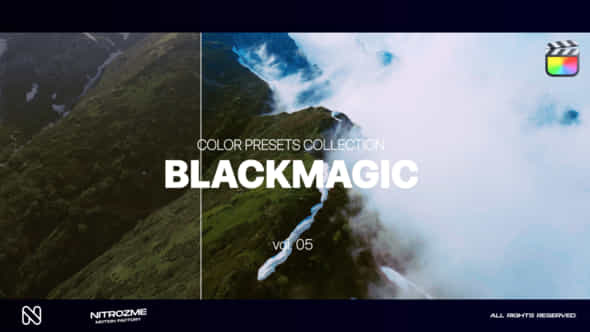 Blackmagic Lut Collection Vol 05 For Final Cut Pro X - VideoHive 48913699