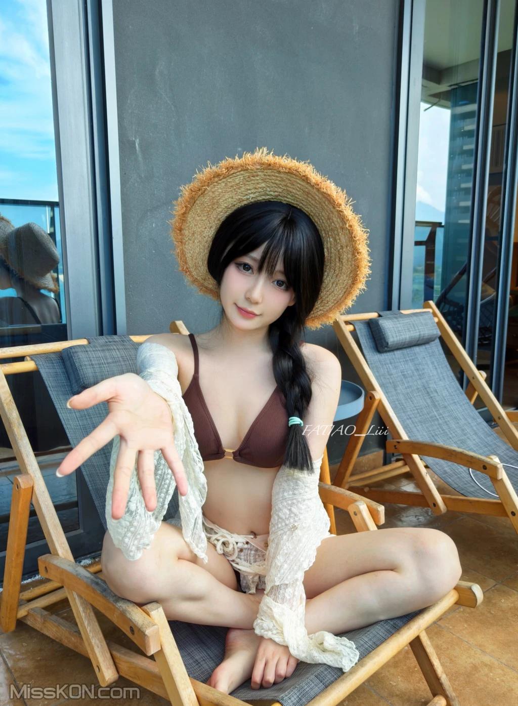 Coser@发条少女 (迷之呆梨): 2024年8月fantia会员订阅合集(8套） (130 photos)(105)