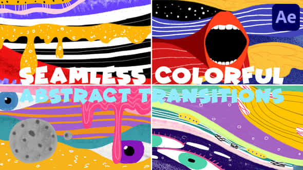 Seamless Colorful Abstract - VideoHive 47661376