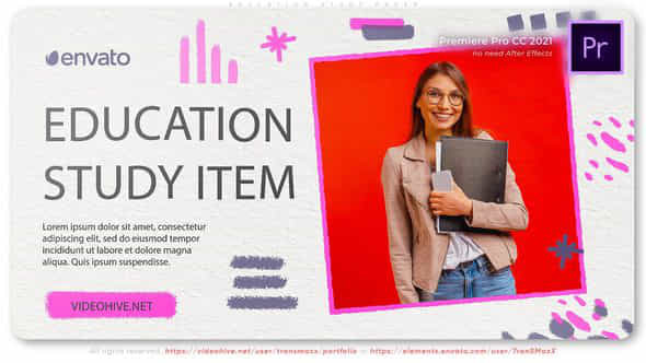 Education Study Paper - VideoHive 45095955