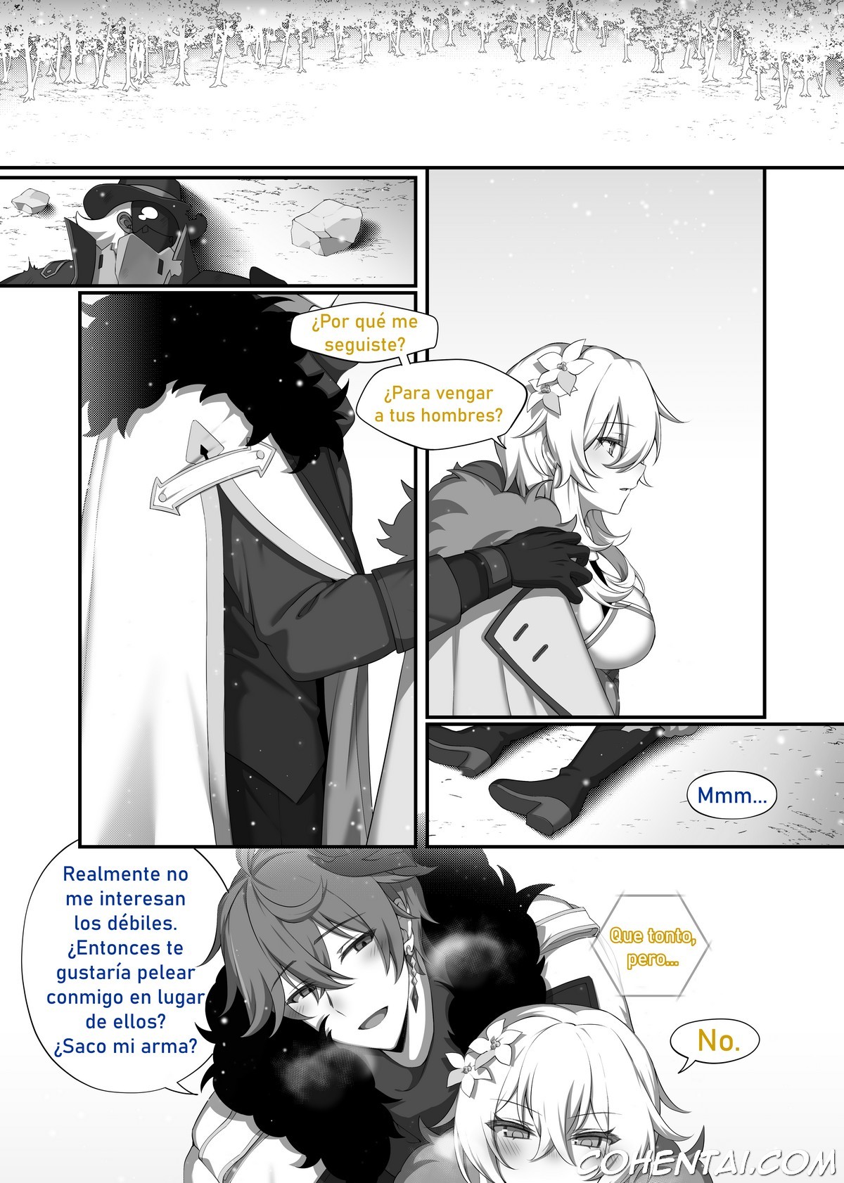 Yukiguni kara kita Koibito (Genshin Impact) xxx comics manga porno doujin hentai español sexo 