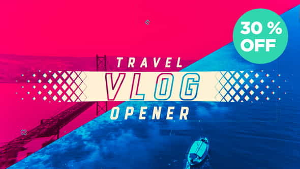Travel Vlog Opener - VideoHive 22588436