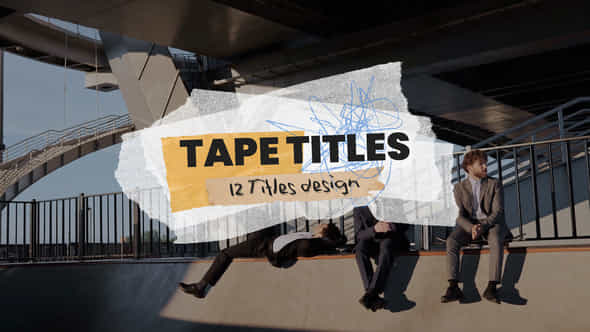 Tape Titles - VideoHive 52688173