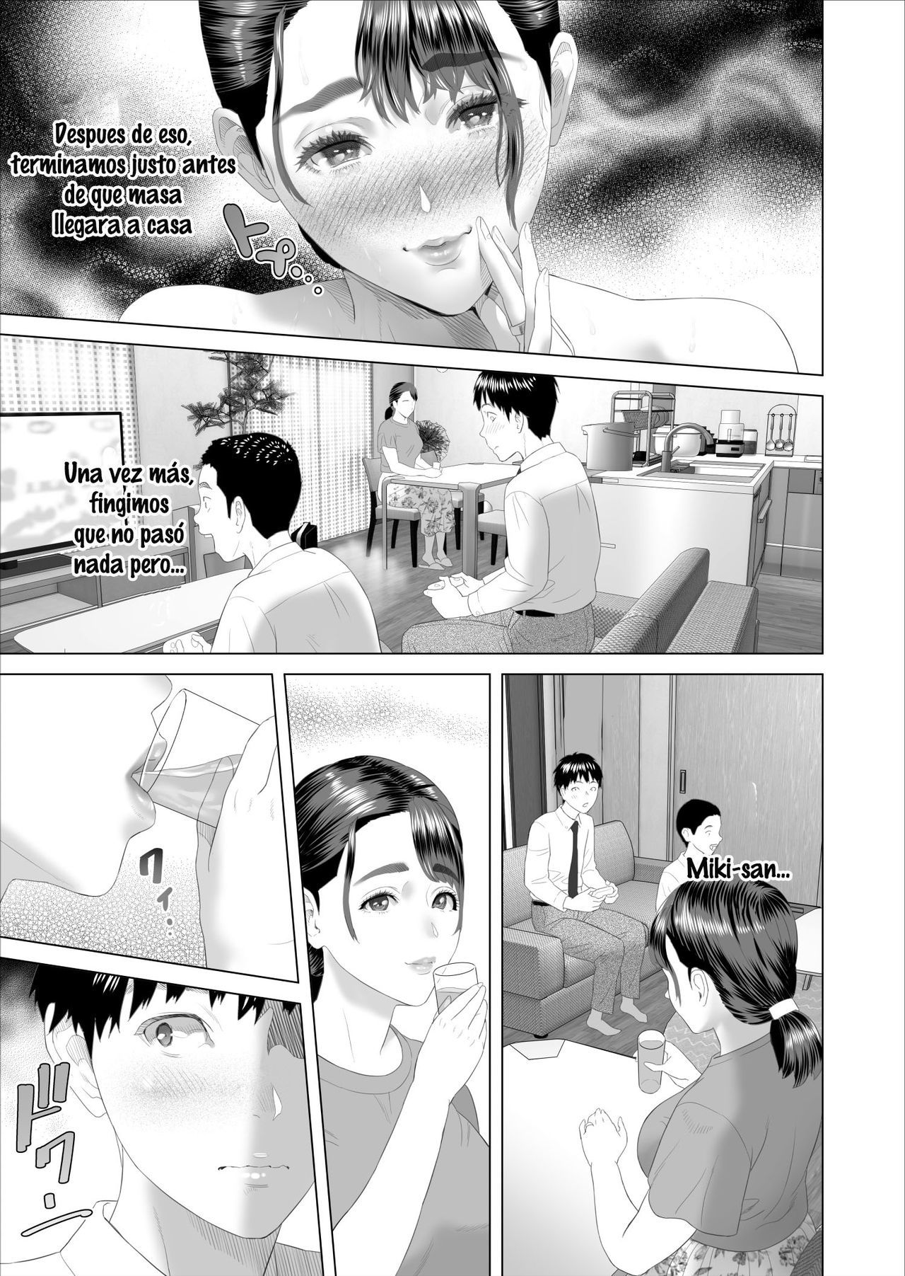 [Hy-dou (Hyji)] Kinjo Yuuwaku Boku ga Tonari no Okaa-san to Konna Koto ni Nacchau Hanashi 2 _ Neighborhood Seduction This Is What Happened With The Mother Next Door 2 [Spanish]