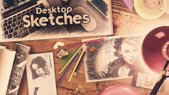 Desktop - Sketch Slideshow - VideoHive 14259654
