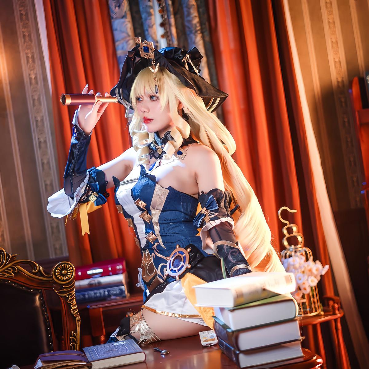 Cosplay 九言 原神 娜维娅 Navia – Genshin(11)