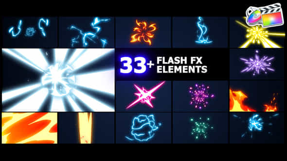 Flash FX Elements - VideoHive 38318752