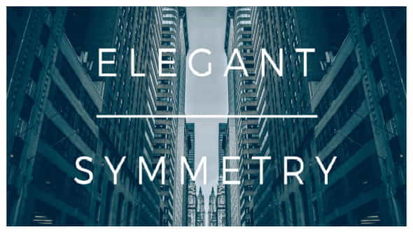 Elegant Symmetry - VideoHive 12437890