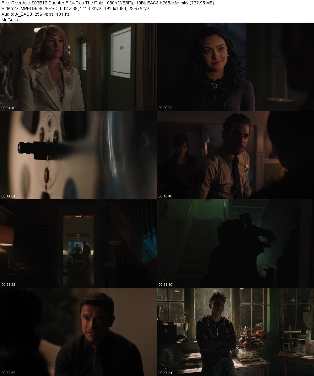 Riverdale S03E17 Chapter Fifty-Two The Raid 1080p WEBRip 10Bit EAC3 H265-d3g