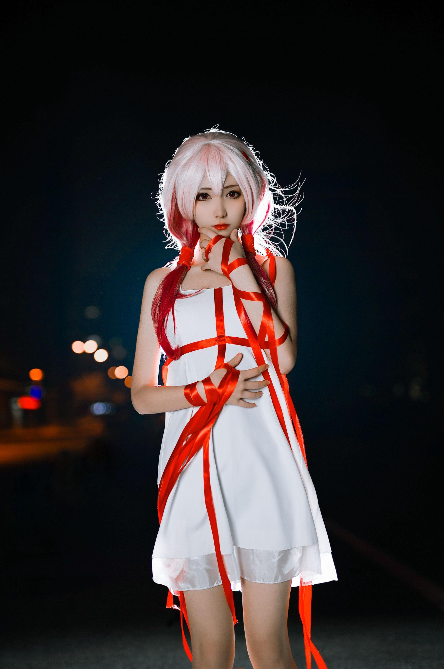 [Cosplay] 动漫博主南桃Momoko – 楪祈白裙(1)