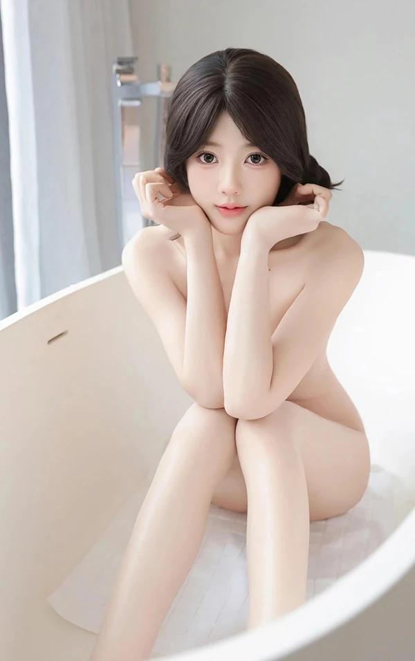 秀人女神桃妖夭邀约漂亮制服小姐姐到我家(30)