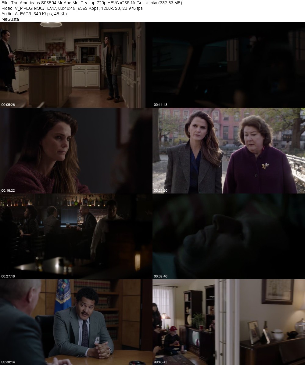 The Americans S06E04 Mr And Mrs Teacup 720p HEVC x265-MeGusta