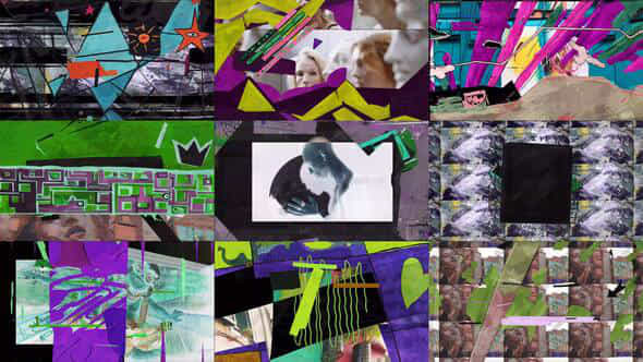 Expressionist Transitions - VideoHive 58441261