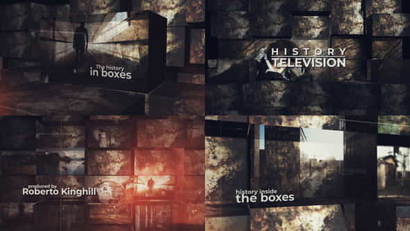 History In Boxes - VideoHive 31477972