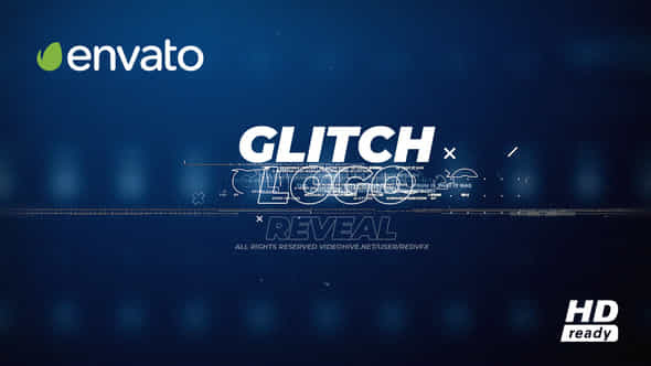 Glitch Logo Reveal - VideoHive 23254773