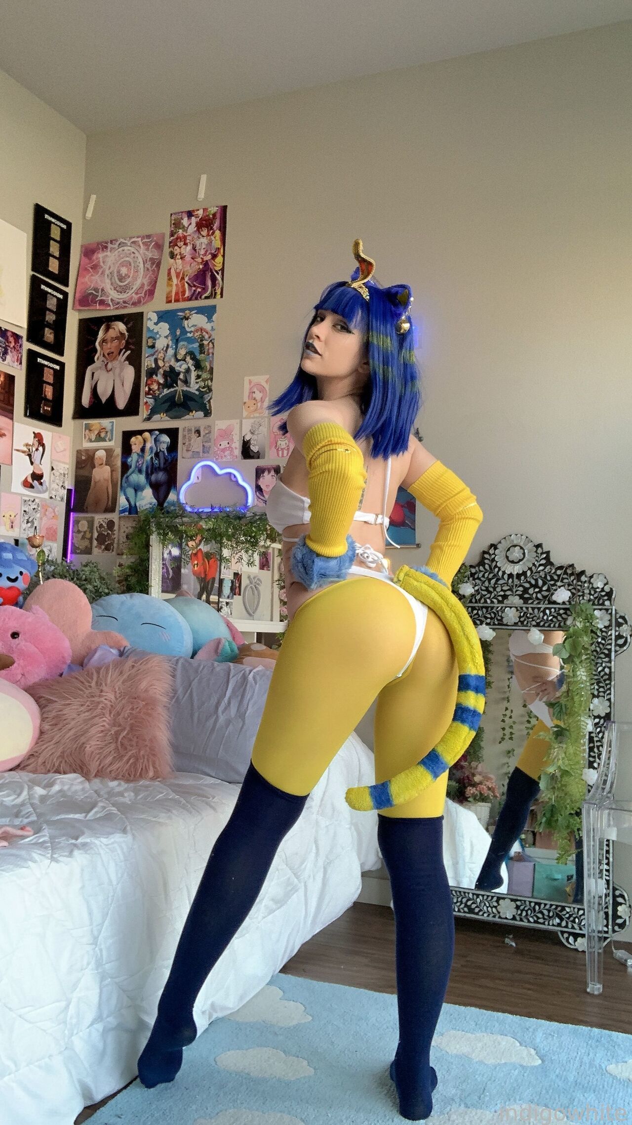Indigo White - Ankha