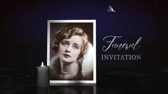 Funeral Invitation - VideoHive 32263181