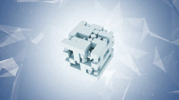 Abstract Cube Logo - VideoHive 33860330