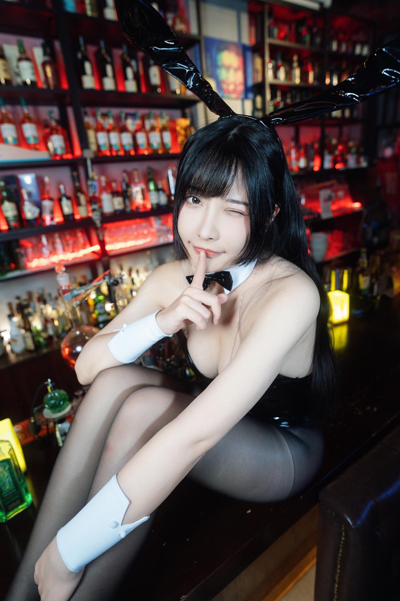 Cosplay 糖果果candy – 黑胶兔兔2 Set.03(29)