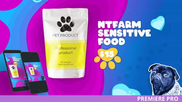 Pet Products Promo for Premiere - VideoHive 27954016