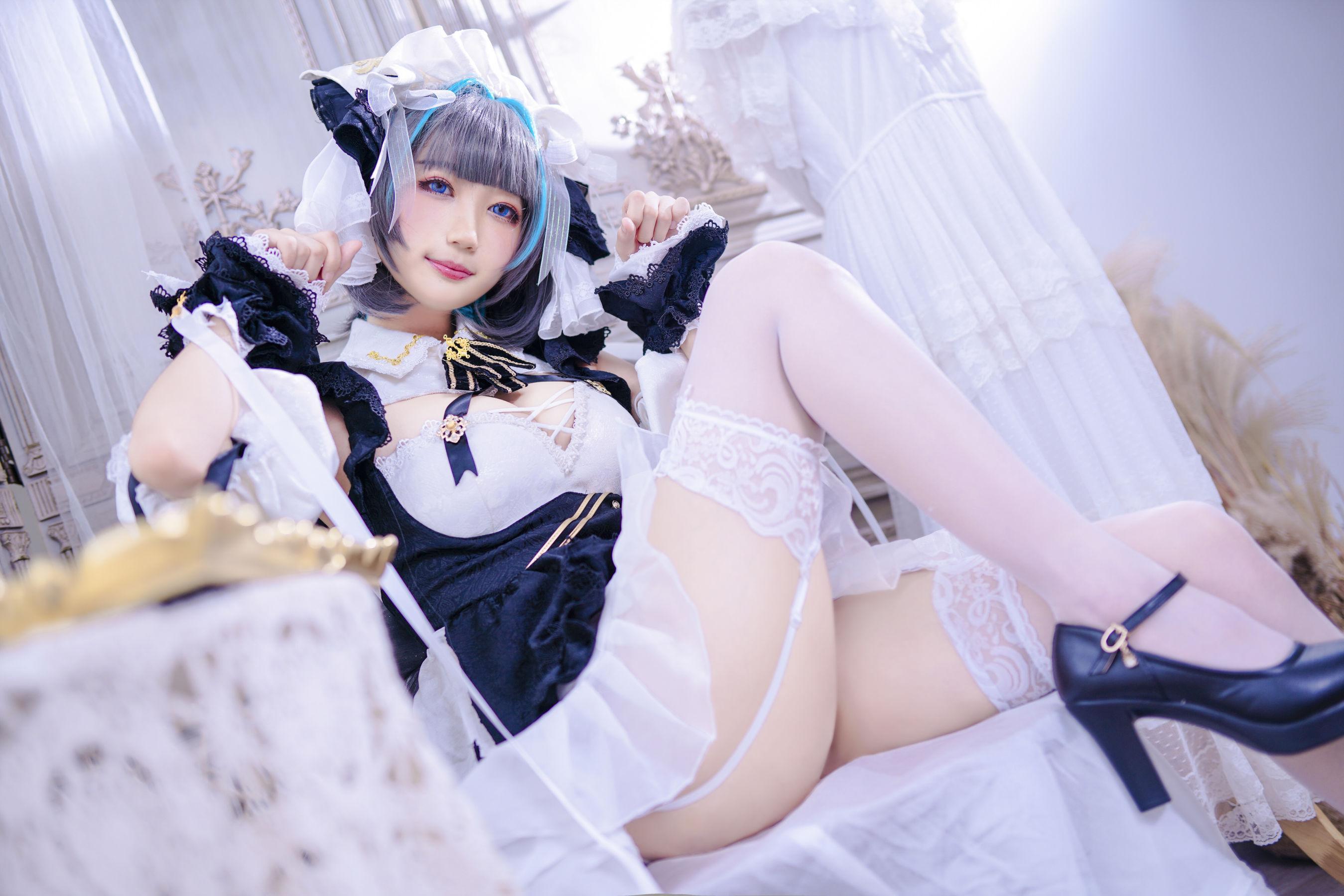 [COS福利] 周叽是可爱兔兔 – 柴郡猫猫 写真套图(12)