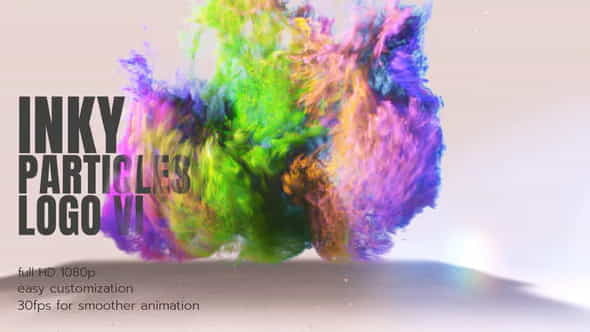Inky Particles Logo | Abstract - VideoHive 26536890