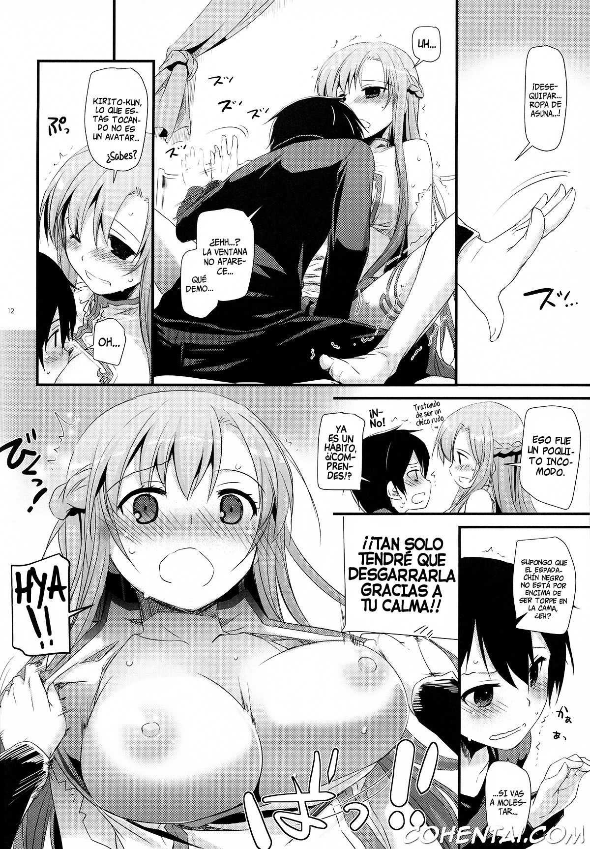 D.L. action 70 (Sword Art Online) xxx comics manga porno doujin hentai español sexo Asuna Yuuki Kazuto Kirigaya | Kirito Sword Art Online