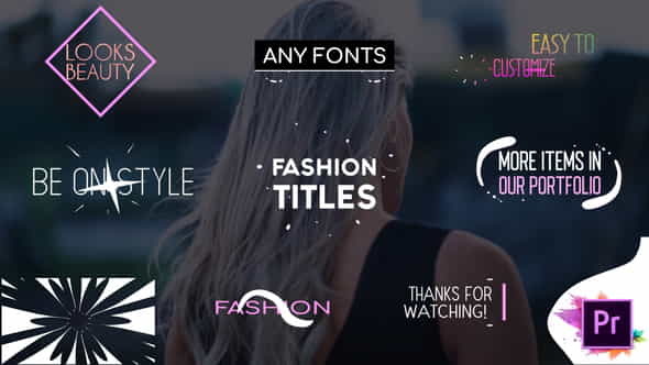 Fashion Titles Collection | Premiere - VideoHive 28408654