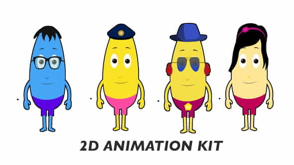 2D Animation Kit - VideoHive 22662234