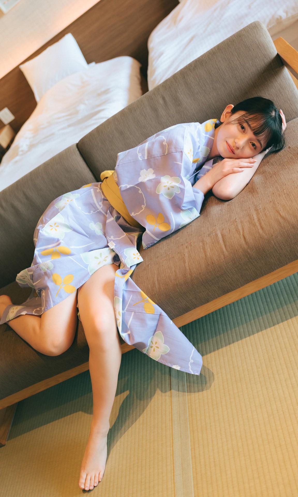 Fuuka Kumazawa 熊澤風花, 週プレ Photo Book 「またたく。」 Set.01(6)