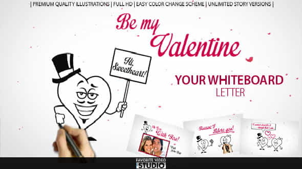 Valentines Day Love Letter v2.1 - VideoHive 6705648
