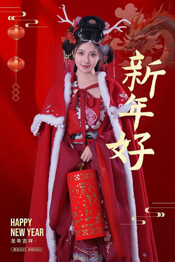 极品女神年年 龙年吉祥无圣光唯美写真(1)