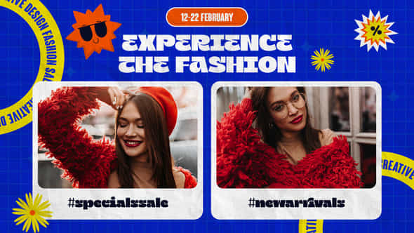 Torn Paper Fashion Sale Slideshow Mogrt - VideoHive 48862139