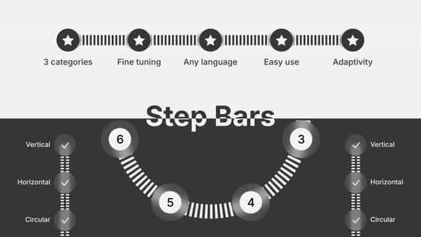 Step Bars - VideoHive 57628088