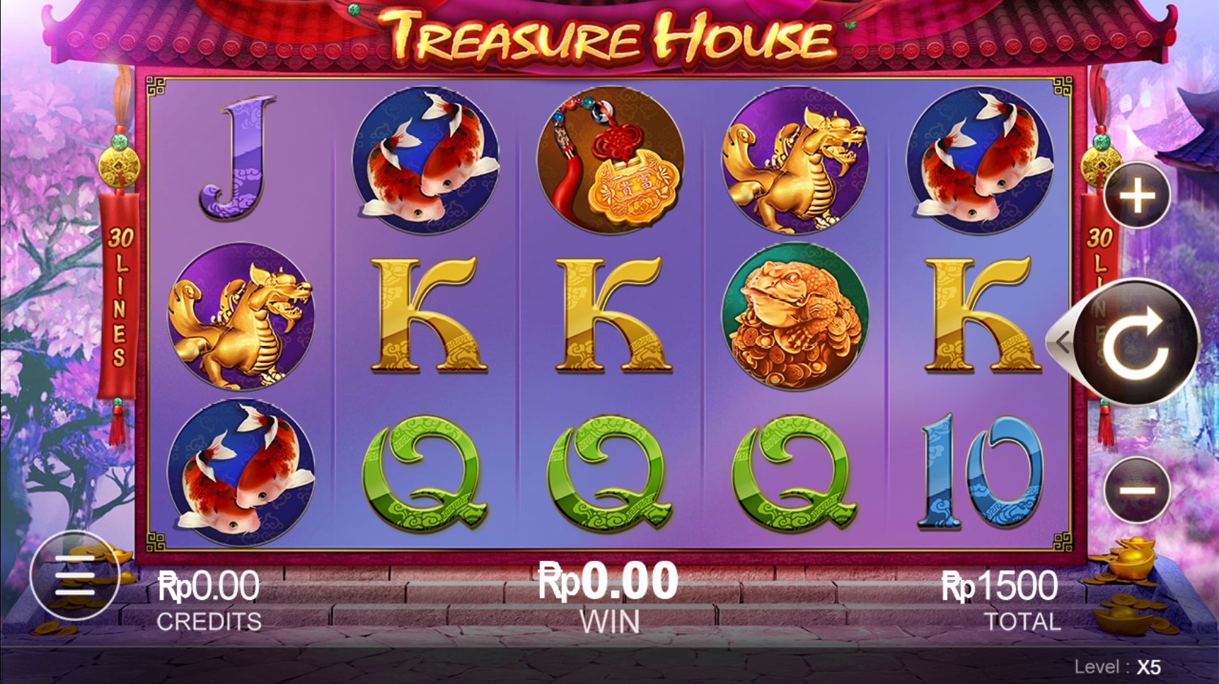 Slot Online Treasure House | CQ9