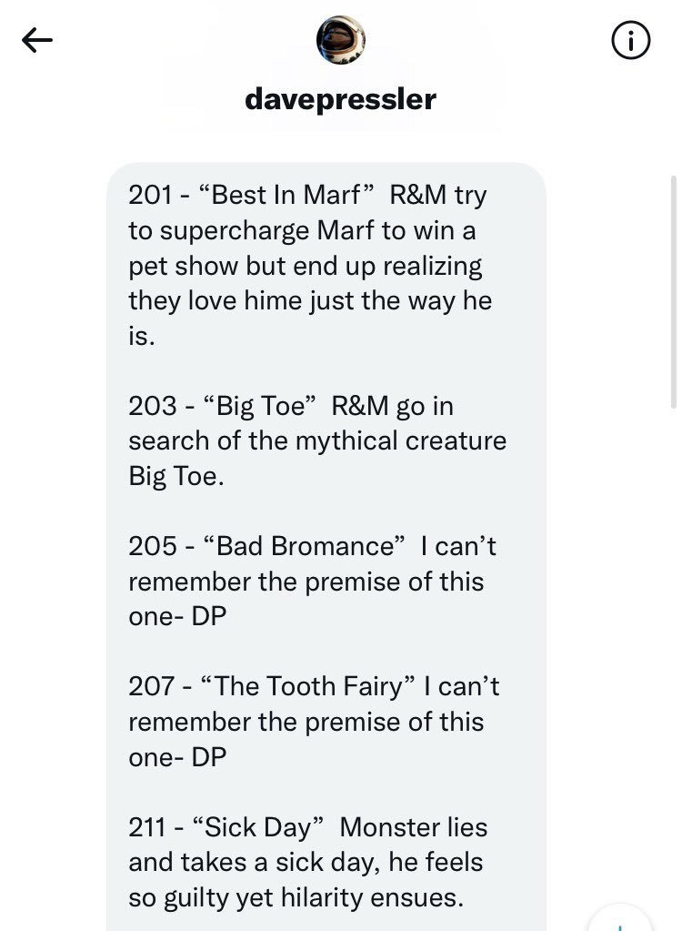 an image screenshot of Robot and Monster season 2 episode names