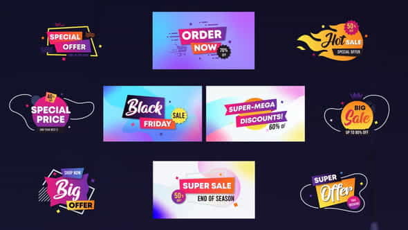Sales Badges And Titles || - VideoHive 34267958