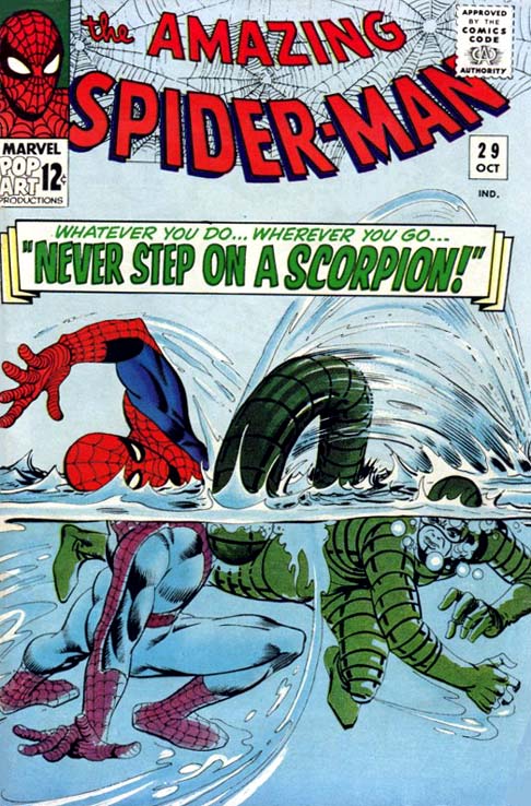 scorpione cattivo di Spider Man