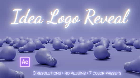 Idea Logo Reveal - VideoHive 37378461