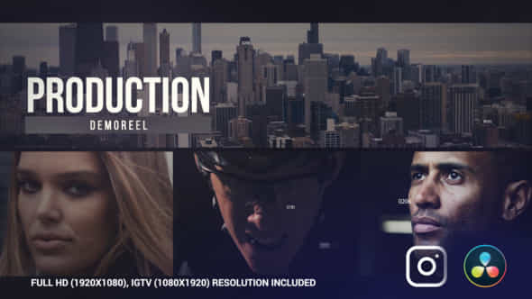 Production Demo Reel - VideoHive 35884794